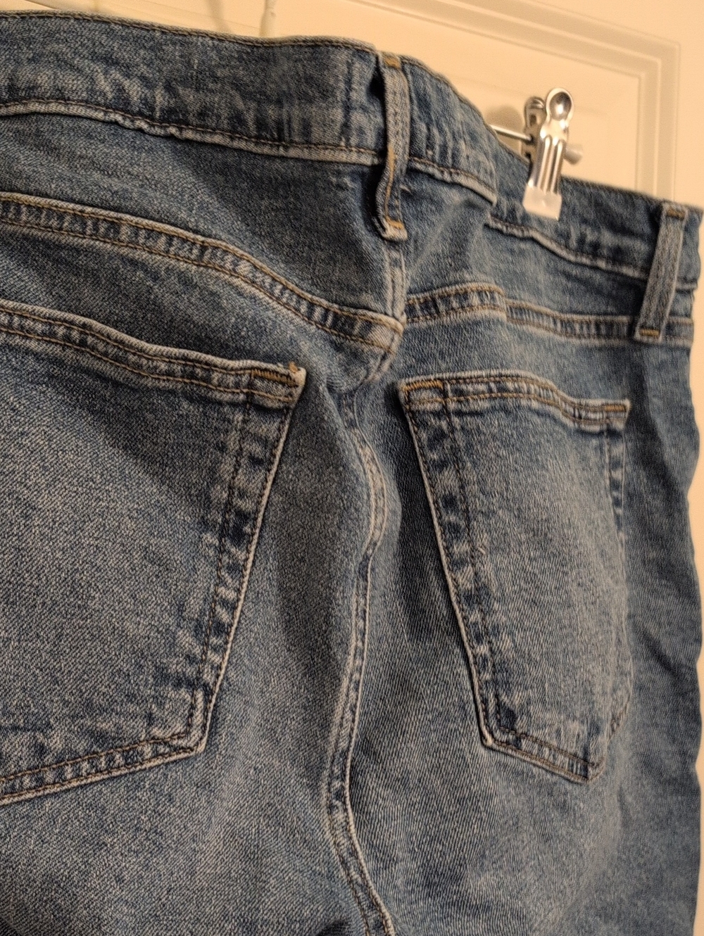 NWT Universal Thread Mid Rise 80's Slim Jeans Light Wash Size 14 - Picture 7 of 7